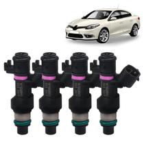 4x Bicos Injetores Fluence 2.0 16v Flex 2011 12 13 14 2015 4x Bicos Injetores Fluence 2.0 16v Flex 2011 12 13 14 2015
