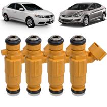 4x Bicos Injetores Hyundai Elantra Veloster 1.6 16V 35310-2B