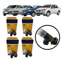 4x Bicos Injetores Palio Punto Uno Siena 1.4 Flex Ipe017 4x Bicos Injetores Palio Punto Uno Siena 1.4 Flex Ipe017