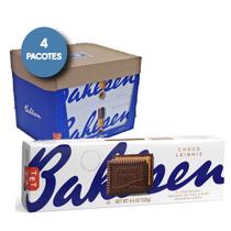 4x Biscoito Alemão BAHLSEN Choco Leibniz Dark 125g