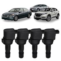 4x Bobinas de Ignição Honda Accord Crv 2.0 Civic 1.8 16v