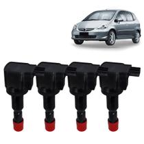 4x Bobinas De Ignição Honda Fit 1.5 16v Gasolina 2008 2009