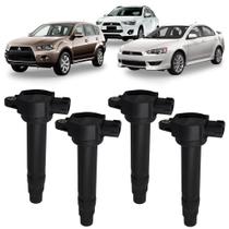 4x Bobinas de Ignição Mitsubishi Lancer Outlander Asx 2.0