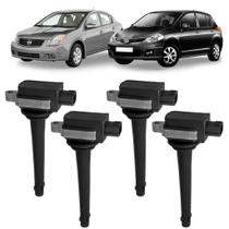 4x Bobinas De Ignição Nissan Sentra 2.0 Tiida 1.8 Gasolina 4x Bobinas De Ignição Nissan Sentra 2.0 Tiida 1.8 Gasolina