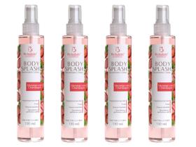 4x Body Splash Desodorante Colônia Morango com Champagne 130ml 4x Body Splash Desodorante Colônia Morango com Champagne 130ml