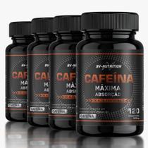 4x Cafeína Comprimidos 400 Mg Bv Nutrition