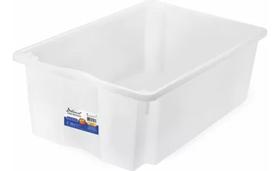 4x Caixa Frigorífica Açougue Carne Aves Sem Tampa Branca 23l