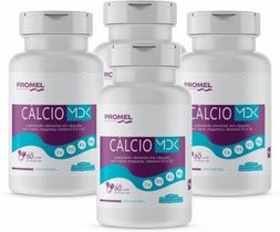 4x Cálcio MDk (Cálcio, Magnésio, Vitamina D e Vitamina K2) 60 Caps promel