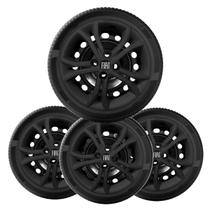 4x Calota ARGO CRONOS 2023 Aro 15 Black Logo Novo 297cp