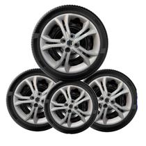 4x Calota ARGO CRONOS Siena Palio Aro 15 Prata Logo Novo