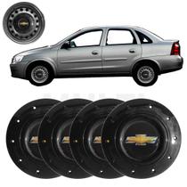4x Calota Centro Roda Aro 14 CORSA SEDAN 2002 a 2012 Preto 4x Calota Centro Roda Aro 14 CORSA SEDAN 2002 a 2012 Preto