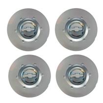 4x Calota Centro Roda Gm Vectra Elegance 2006/ Boton cromado