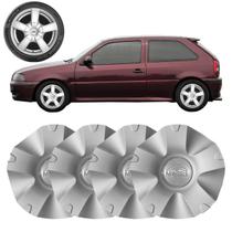 4X Calota Centro Roda Mangels Elite Prata Aro 13 Aro 14 4X Calota Centro Roda Mangels Elite Prata Aro 13 Aro 14