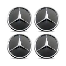 4x Calota centro roda mercedes Slk 200 250 300 320 grafite 4x Calota centro roda mercedes Slk 200 250 300 320 grafite