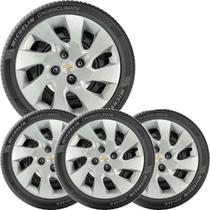 4x Calota Chevrolet Corsa Prisma Onix Aro 14 133cb