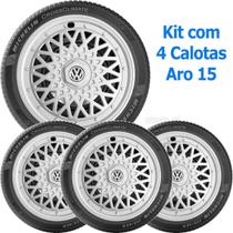 4X Calota Esportivo Vw Gol Voyage Saveiro Aro 15 602Ar