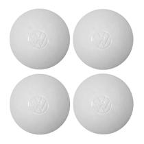 4X Calota Ferro Branca Vw Kombi Para Roda 5 Furos