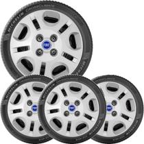 4x Calota FIAT MILLE PALIO SIENA UNO Aro 13 com Emblem 071cb 4x Calota FIAT MILLE PALIO SIENA UNO Aro 13 com Emblem 071cb