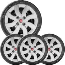 4x Calota FIAT PALIO NOVO UNO SIENA Aro 14 com Emblema 094cb 4x Calota FIAT PALIO NOVO UNO SIENA Aro 14 com Emblema 094cb