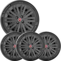 4x Calota FIAT PUNTO IDEA SIENA Aro 15 Grafite Emblema 208cp 4x Calota FIAT PUNTO IDEA SIENA Aro 15 Grafite Emblema 208cp