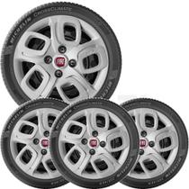 4x Calota Fiat Uno Palio Mobi Aro 14 Emblema Original 223cb 4x Calota Fiat Uno Palio Mobi Aro 14 Emblema Original 223cb