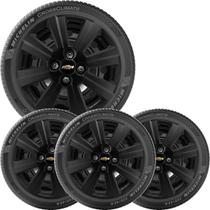 4x Calota GM Agile Astra Corsa Aro 15 Preto com Emblem 030cp 4x Calota GM Agile Astra Corsa Aro 15 Preto com Emblem 030cp