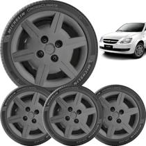 4X Calota Gm Corsa Classic Aro 13 Grafite 069Cb 4X Calota Gm Corsa Classic Aro 13 Grafite 069Cb