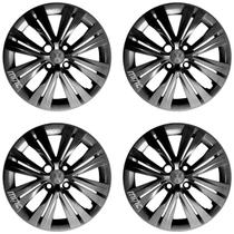 4X Calota Gol Saveiro Voyage G7 2023 Aro 15 Black Novo 250Cp