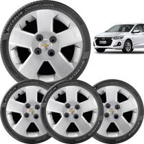 4x Calota Jogo Gm Prisma Onix Corsa Aro 14 087cb