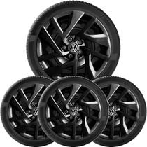 4x Calota NOVO VIRTUS 2023 Aro 15 Black Piano 197cp 4x Calota NOVO VIRTUS 2023 Aro 15 Black Piano 197cp