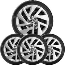 4x Calota NOVO VIRTUS 2023 Aro 15 Prata Logo Aluminio 197cp 4x Calota NOVO VIRTUS 2023 Aro 15 Prata Logo Aluminio 197cp