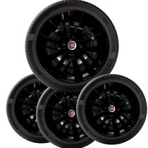 4x Calota PALIO SIENA UNO Argo Cronos Black Piano Aro 14 4x Calota PALIO SIENA UNO Argo Cronos Black Piano Aro 14
