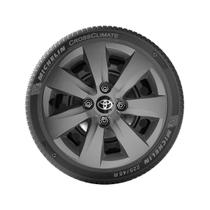 4X Calota Toyota Etios Hatch Sedan Aro 14 Grafite Com Logo 4X Calota Toyota Etios Hatch Sedan Aro 14 Grafite Com Logo