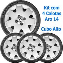 4X Calota Vw Gol Parati G3 G4 Aro 14 Cubo Alto Emblema 061Ca 4X Calota Vw Gol Parati G3 G4 Aro 14 Cubo Alto Emblema 061Ca