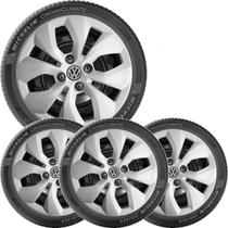 4x Calota Vw Gol Voyage ate 2012 Saveiro todas Aro 14