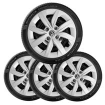 4x Calota Vw Gol Voyage Santana até 2012 Saveiro Aro 14