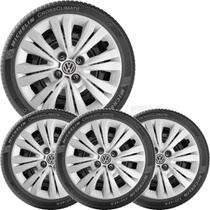 4x Calota Vw Gol Voyage Saveiro G2 G3 G4 G5 G6 Aro 14