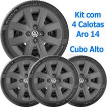 4x Calota VW SAVEIRO Aro 14 Cubo Alto Grafite Emblema 190ca 4x Calota VW SAVEIRO Aro 14 Cubo Alto Grafite Emblema 190ca
