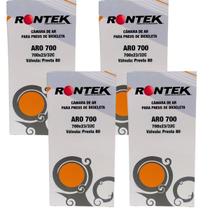 4x Camara De Ar Speed Rontek 700x23/32 Bico Super Longo 80mm