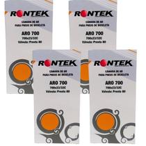 4x Camara De Ar Speed Rontek 700x23/32 Bico Super Longo 80mm 4x Camara De Ar Speed Rontek 700x23/32 Bico Super Longo 80mm