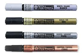 4X Caneta Pen-touch 1.0 Tipo Spray Cores Sakura