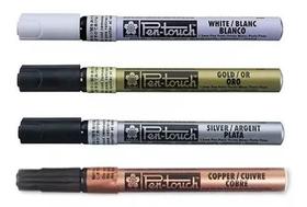 4X Caneta Pen-touch 1.0 Tipo Spray Cores Sakura
