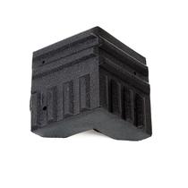 4x Cantoneira Plástica Preta de Proteção Para Caixa Acústica para lateral produto de otima qualidade e resistencia