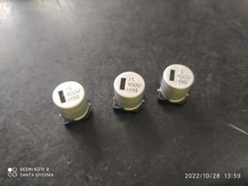4x Capacitor Eletrolítico 15uf/400v Smd 105º 12,5x14mm 4x Capacitor Eletrolítico 15uf/400v Smd 105º 12,5x14mm