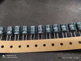 4x Capacitor Eletrolitico 2,2uf/50v 85º Bipolar 10x12,5mm 4x Capacitor Eletrolitico 2,2uf/50v 85º Bipolar 10x12,5mm