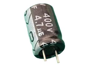 4x Capacitor Eletrolitico 4,7uf/400v 105 10x16mm Chang
