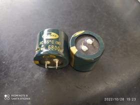 4x Capacitor Eletrolítico 6800uf/63v Snap-in 85º 35x30mm