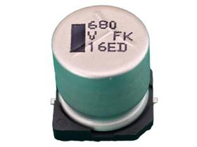 4x Capacitor Eletrolitico 680uf/35v Smd 105 12,5x13,5mm