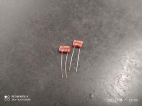 4x Capacitor Mica Prata 0,39pf/100v Tolerancia 0,5pf Icl