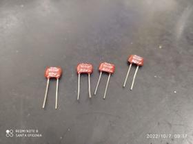 4x Capacitor Mica Prata 1051pf/63v 1% Icl
